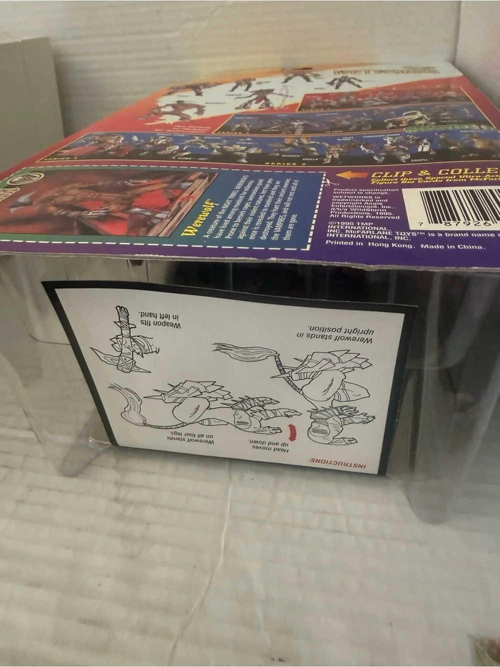 McFarlane Toys Wetworks Series 1 Werewolf LIMITED PUZZLE ZOO EXCL 1996 NIB NM/MT